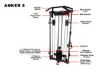 ANKER 3 Single Stack Functional Trainer